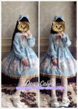 Little Bear's Room~ Pan peter Collar Lolita Long Sleeves OP Dress -Pre-order Closed