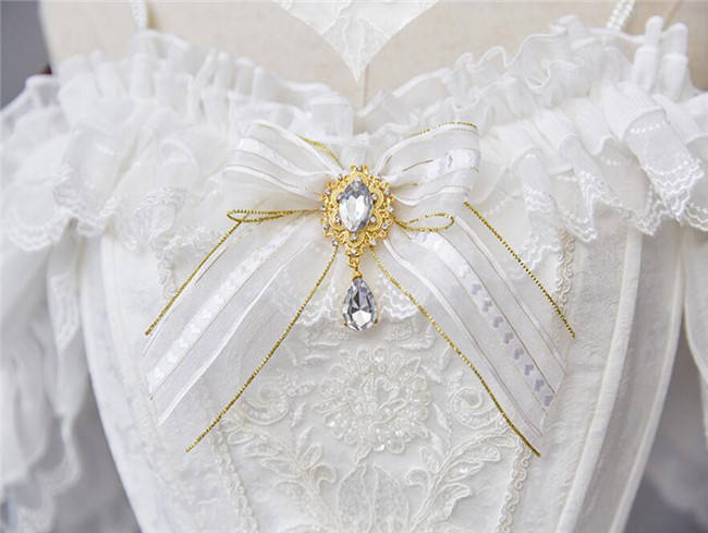 QuaintLass Lolita ~Lace Lolita Wedding Dresses -Pre-order