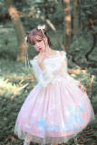 Butterfly Dream~ Qi Classic Lolita OP/JSK Dress -out