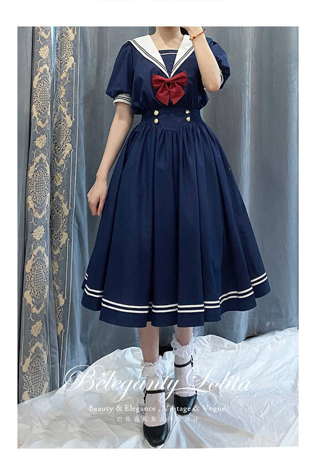 Beleganty Fashion Lolita ~Sea and Wind~ Elegant Lolita OP