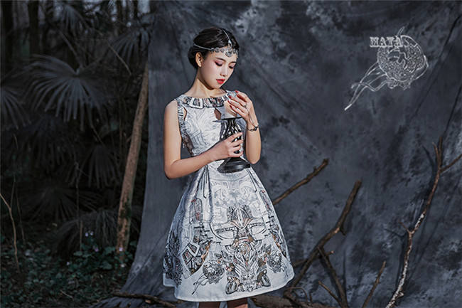 Maya -Cheongsam Qi Lolita JSK -Pre-order Closed