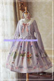 Le Petit Jardin~ Sweet Lolita Long Sleeves OP Dress -Pre-order Closed