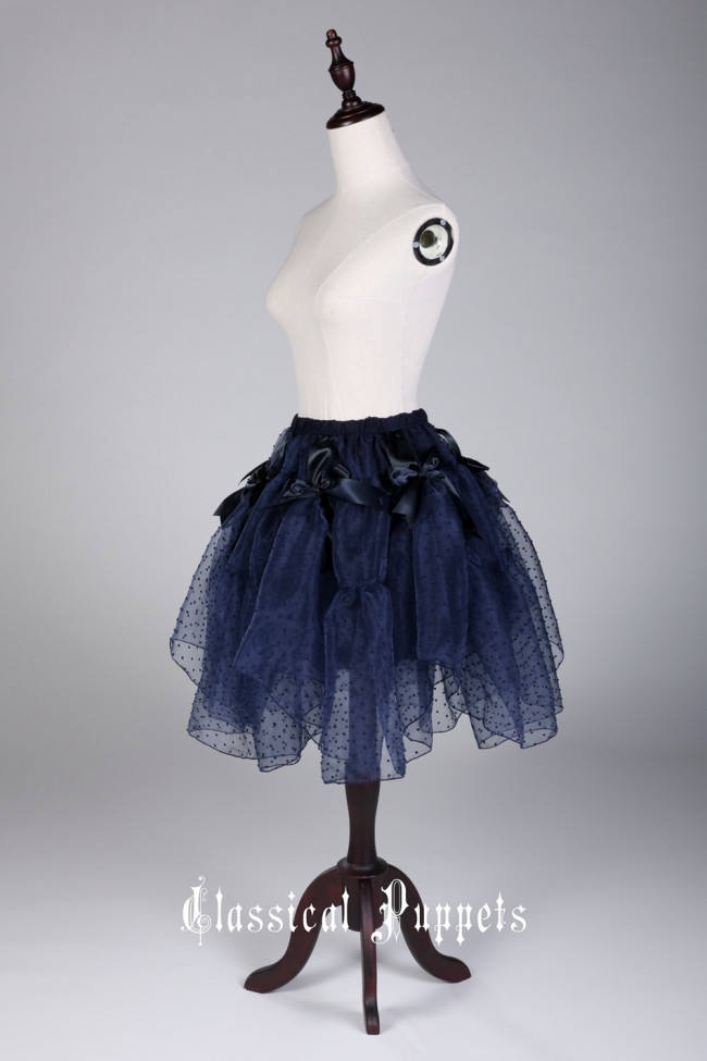 35-60cm Length Adjustable Daily Wear Lolita Petticoat -Multiple Uses - In Stock