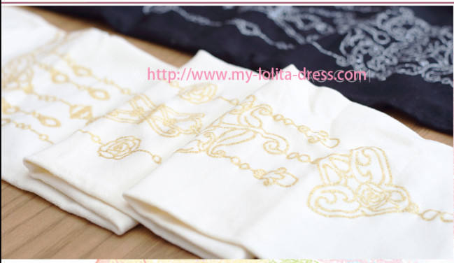 Rose Pendant Printed 120D Velvet Tights