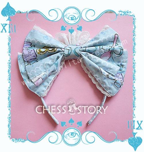 Chess Story Alice's Mad Tea Party Sweet Lolita Jumper Dress