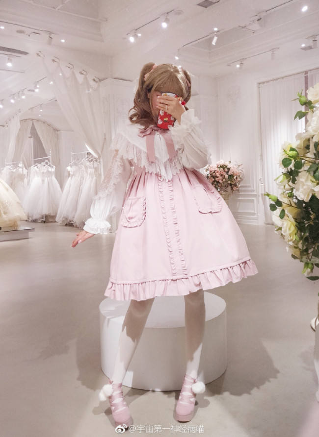 Jenny Cookies~ Pure Cotton Babydoll Style Lolita JSK Dress
