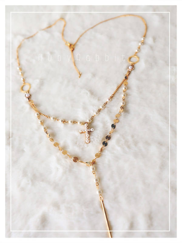 Ruby Rabbit~Cordelia Vintage Necklace