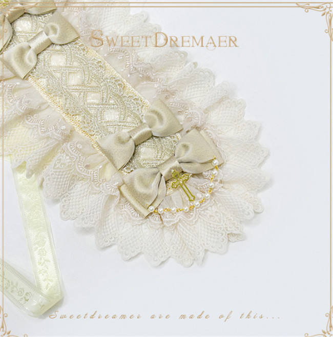 Cutie Creator ~ Anthem~ Bow&Cross Lolita Headband -In Stock