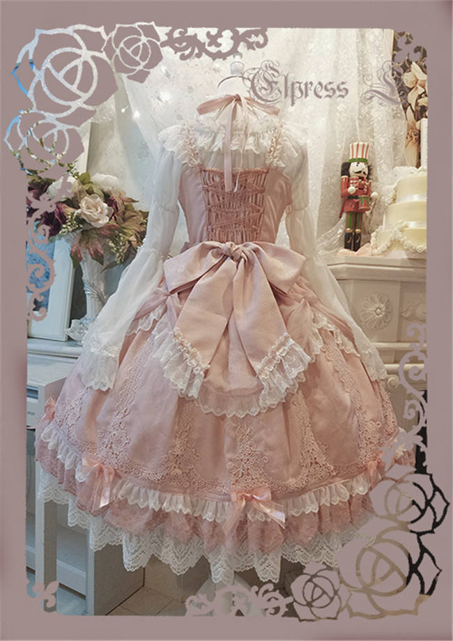Elpress L ~Christmas D*Romance Ode~ Elegant Lolita JSK -Ready Made Purple M - In Stock