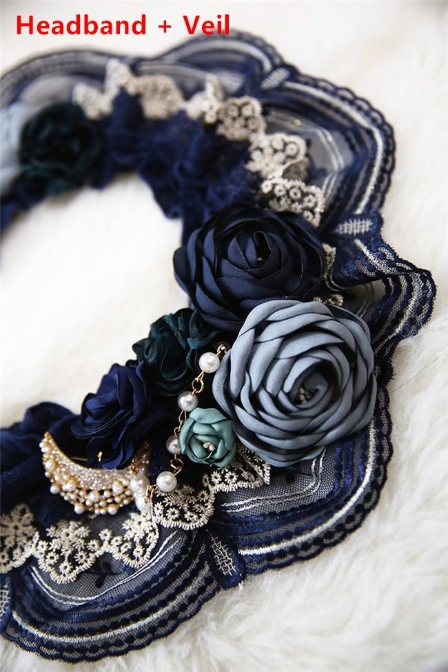 Nine Ode ~Nation of Dawn & Dusk Elegant Normal Waist Lolita JSK - In Stock