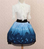 Lady in Moonlight Castle Lolita Skirt
