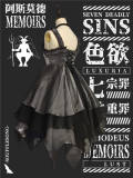 Neverland Lolita ~Memoirs Seven Deadly Sins  Lolita JSK + Choker -Pre-order