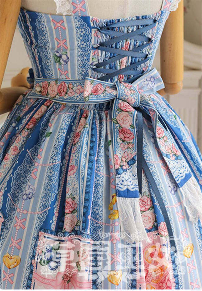 Strawbery Witch ~Blueberry Fruit~ Lolita JSK