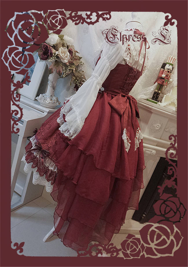 Elpress L ~Christmas D*Romance Ode~ Elegant Lolita JSK -Ready Made Purple M - In Stock