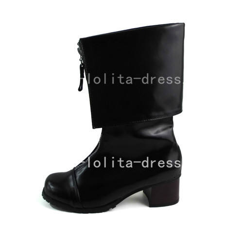 Gothic Steins Gate Makise Kurisu Boots