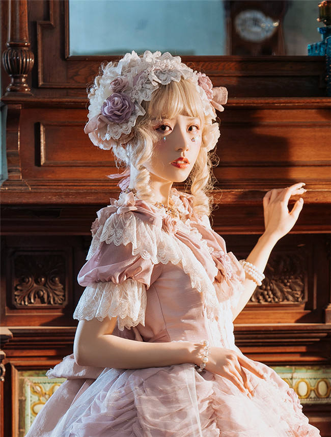 Henrietta ~Rose Queen Flowers Luxury Lolita OP