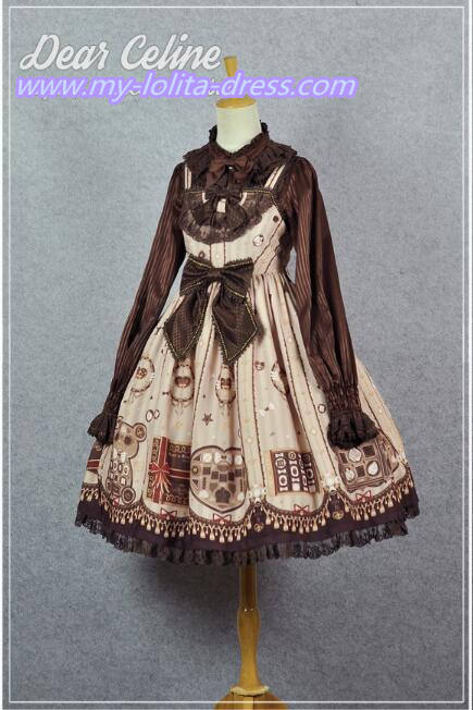 Valentine's Chocolate~ Sweet Lolita OP/JSK -Ready Made
