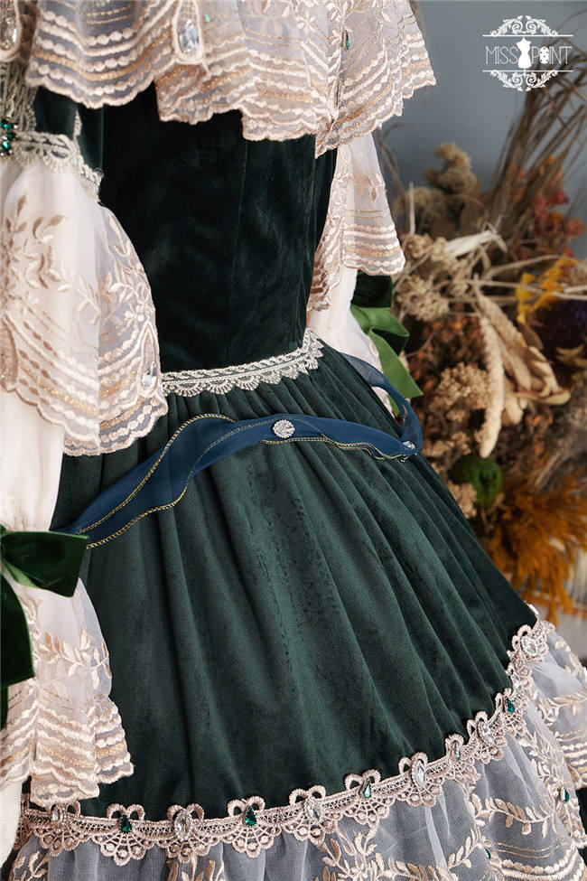 Miss Point ~Masked Ball Luxury Details Lolita OP Fullset