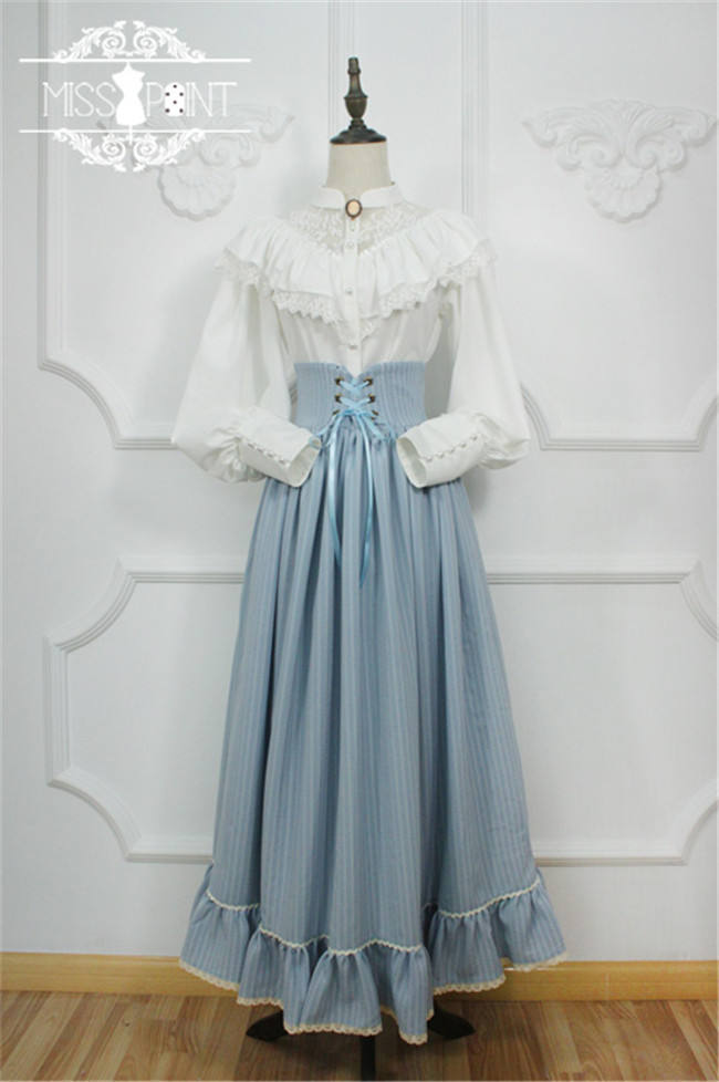 Alpine Maiden~ Vintage Lolita High Waist Skirt -Pre-order