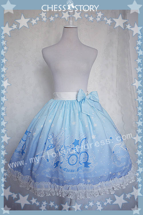 Chess Story ~Dreamy Starry Night~ Lolita Skirt