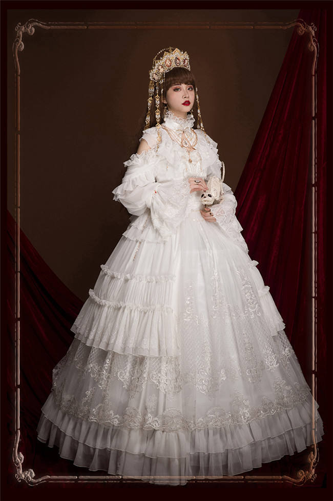 QuaintLass Lolita ~Lace Lolita Wedding Dresses -Pre-order