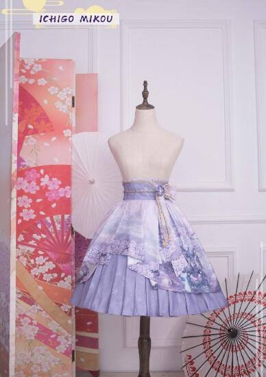 Ichigomikou Original Design Night Sakura Krathong Series