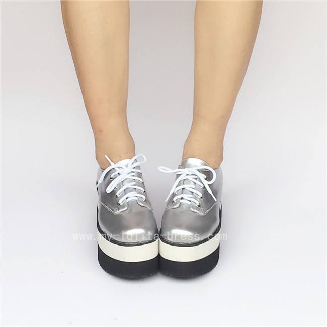 White High Platform Lolita Shoes
