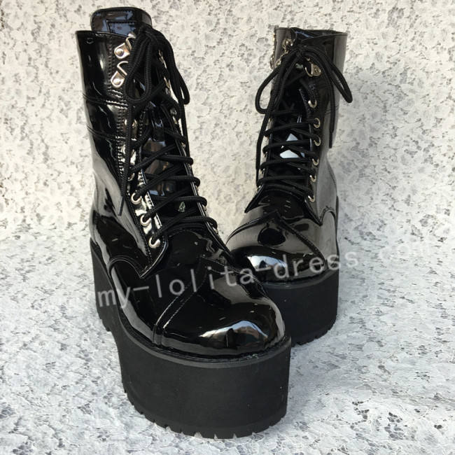 Beautiful Black Gothic Boots