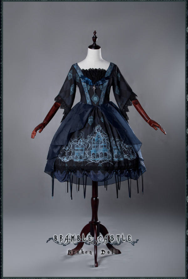 Broken Doll~ Briar Castle~ Luxuriant Lolita OP Dress - Pre-order Closed