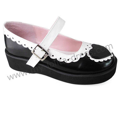 Hearts Single Strap Sweet Shoes