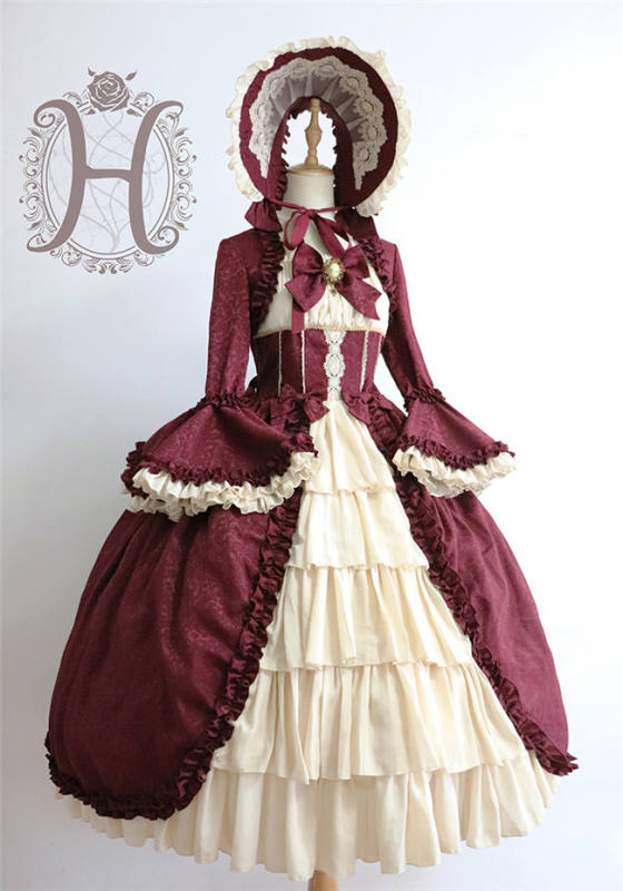 Henrietta ~Victoria Doll~ Vintage Lolita OP Dress