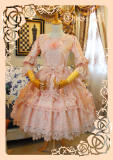 Elpress L Umbrella Leaf Lolita OP Dress out