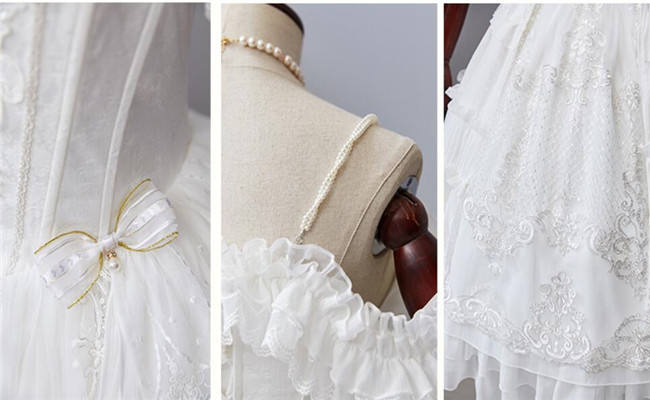 QuaintLass Lolita ~Lace Lolita Wedding Dresses -Pre-order