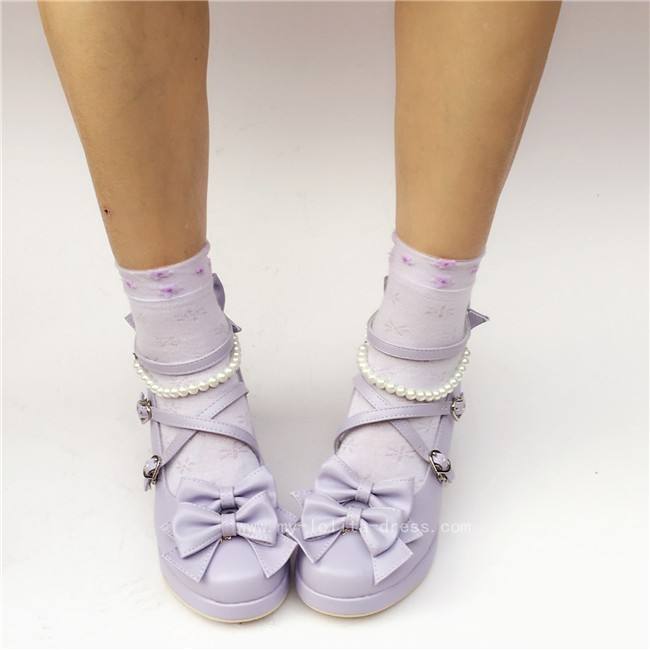 Antaina Tea Party Glitter Lolita Shoes