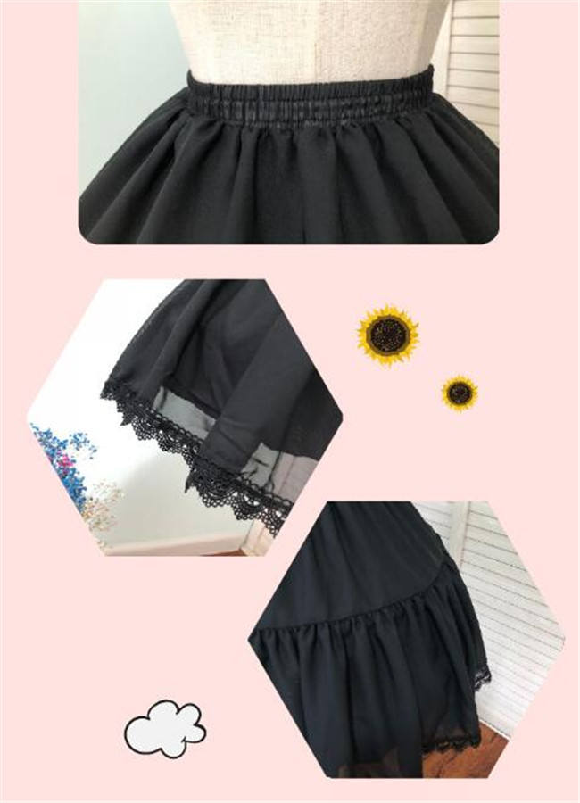 47cm Super Flexible  Fishbones Lolita Petticoat for Summer