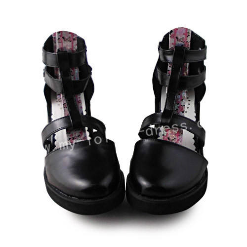 Beautiful Matt Black Sandals