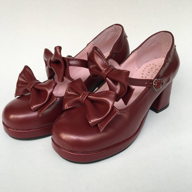 Sweet Chocolate Lolita Heels Shoes