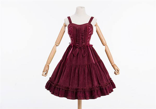 The Wolfing Red Riding Hat Thickening Lolita Jumper