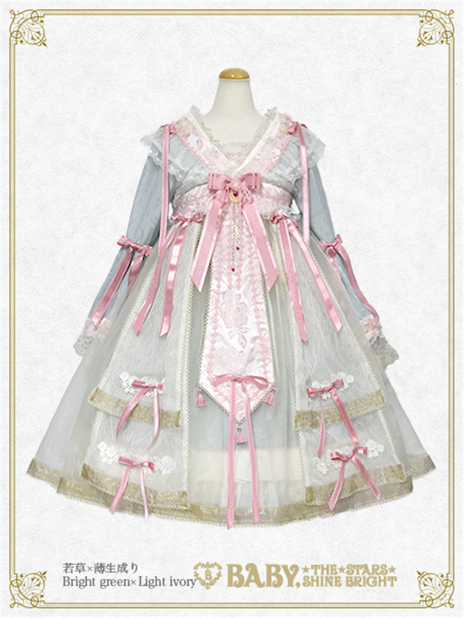 BABY Replica Sakura Tea II Lolita JSK/OP/Blouse