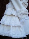 Cream White A-line Sweet Lolita Jacket with Bows and Lace