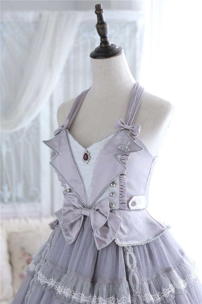 Passion Theme Dark Night and Silver Light Ouji Set/Dress -Ready Made
