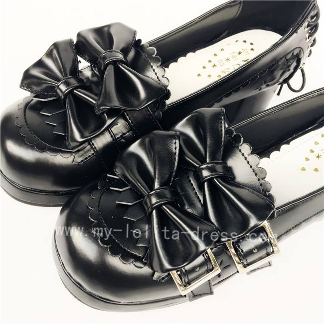 Sweet Coffee Velvet Lolita Heels Shoes