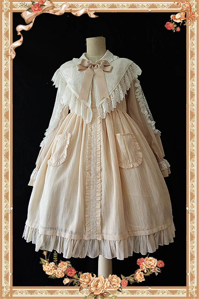 Jenny Cookies~ Pure Cotton Babydoll Style Lolita JSK Dress