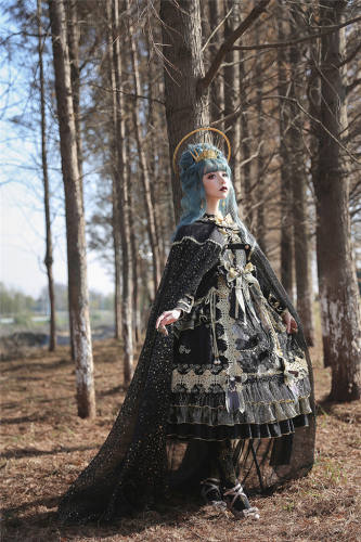 Dawn Nightmare~ Elegant Lolita OP Bridal Design