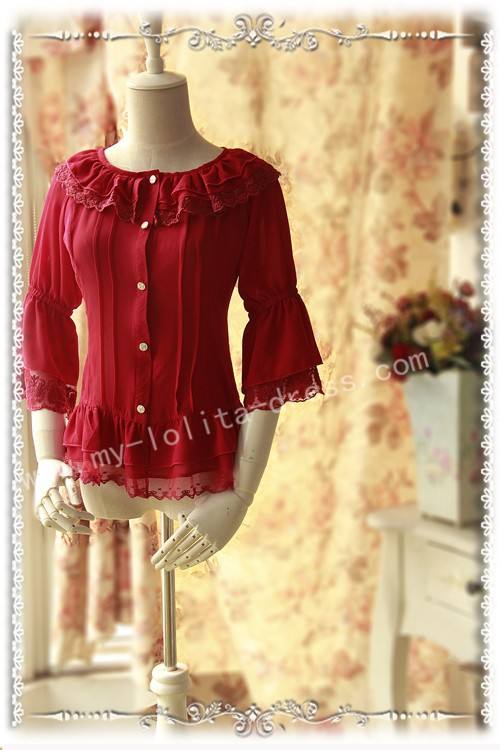 Infanta Fairy Dance Chiffon Lolita Blouse