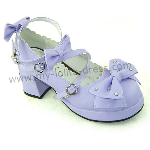 Red Bows Lolita Princess Shoes