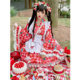 Diamond Honey ~Cherries Strawberry Lolita Set