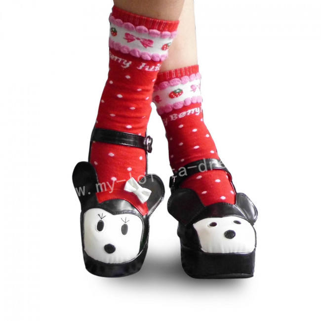 Black Cute Doll Lolita Heels