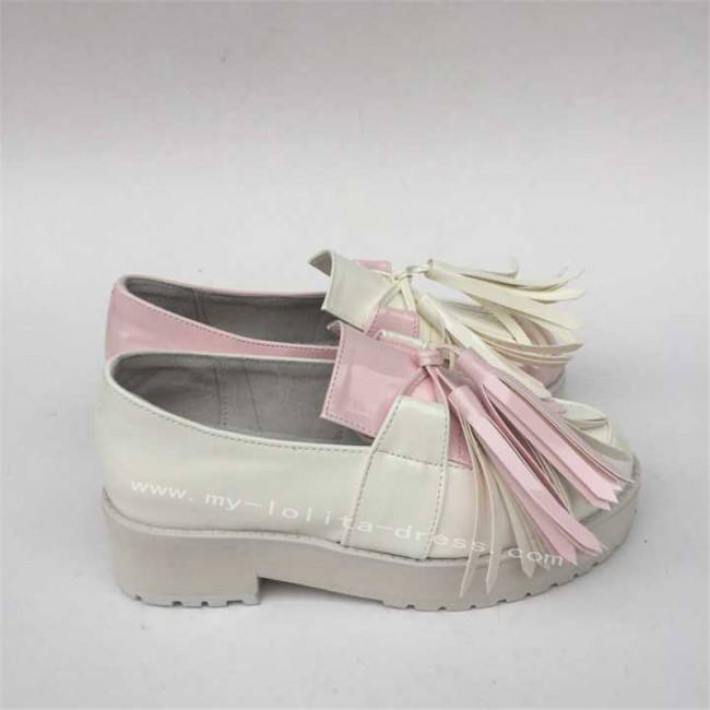 Gothic Matte Black Lolita High Platform Shoes 2 Versions