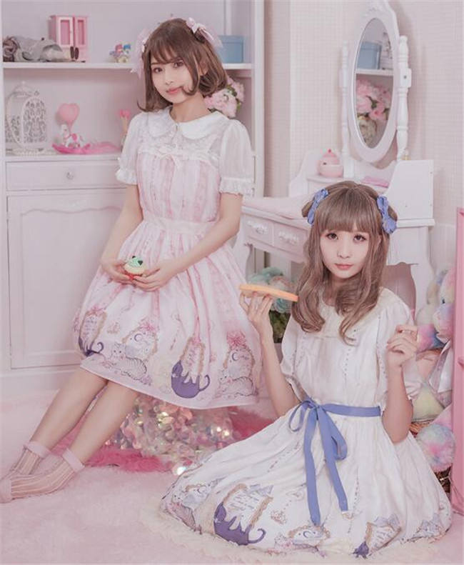 MissCat~ Soft Lolita JSK/Skirt -Ready Made